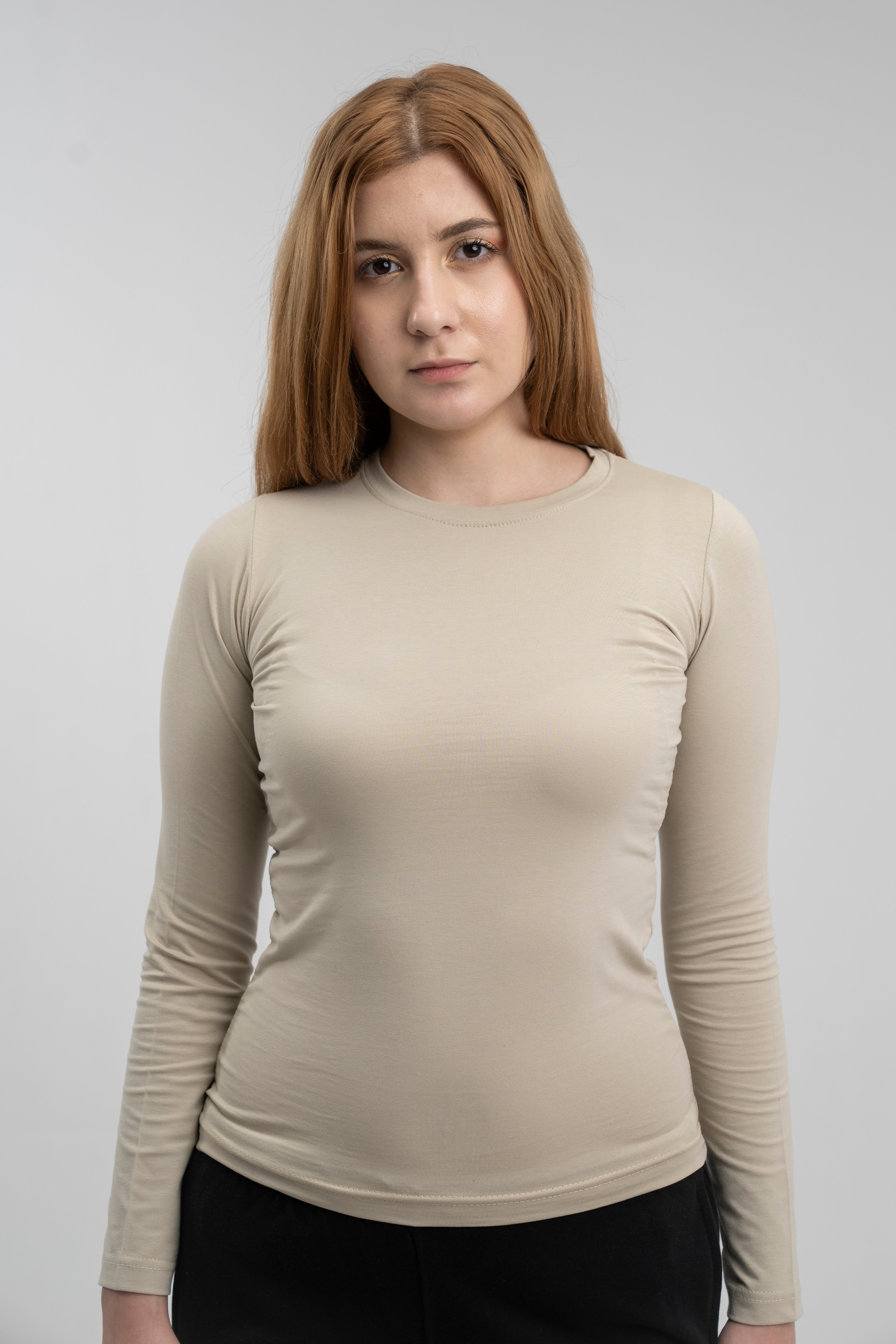 long-sleeve Basic top