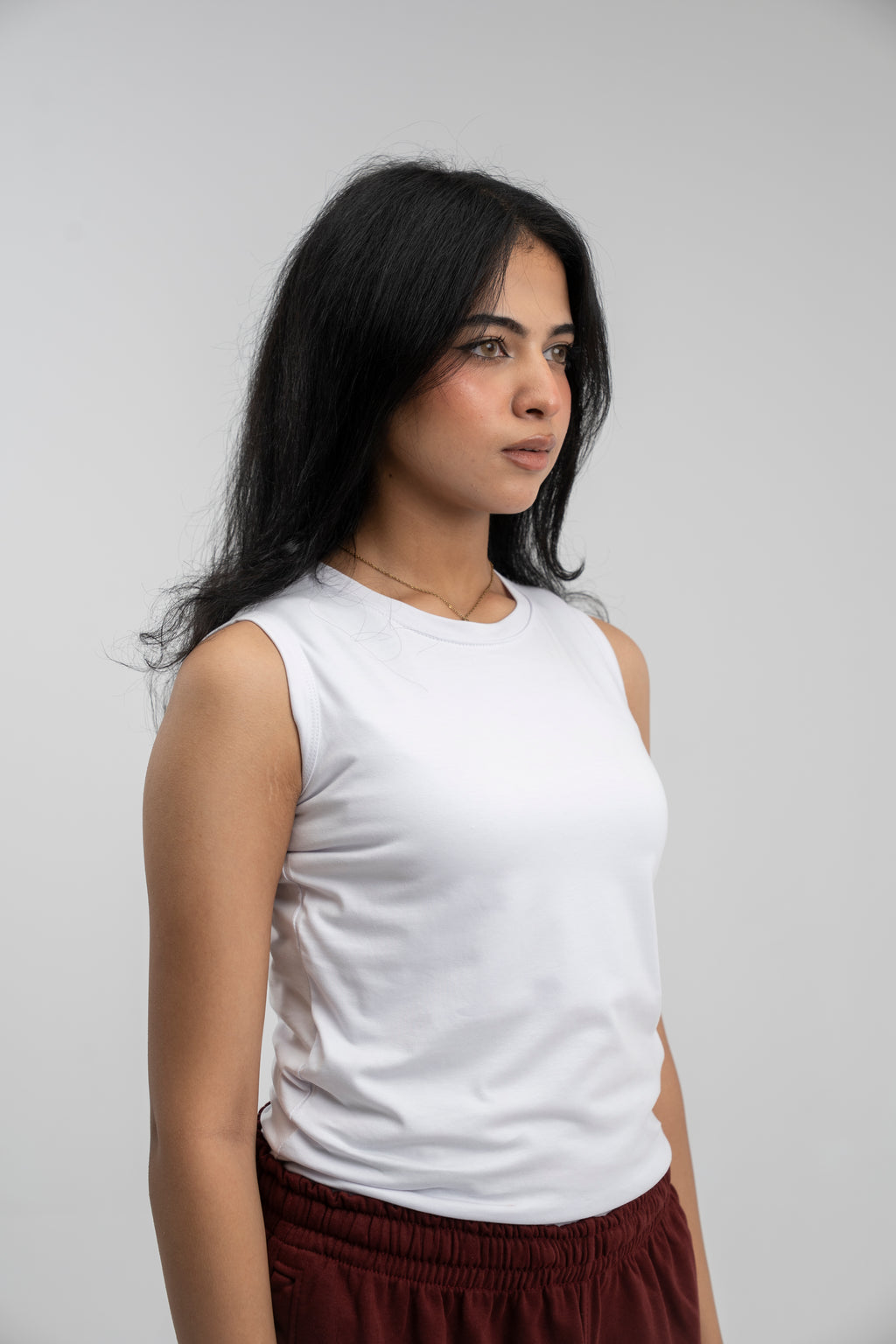 Sleeveless Basic top