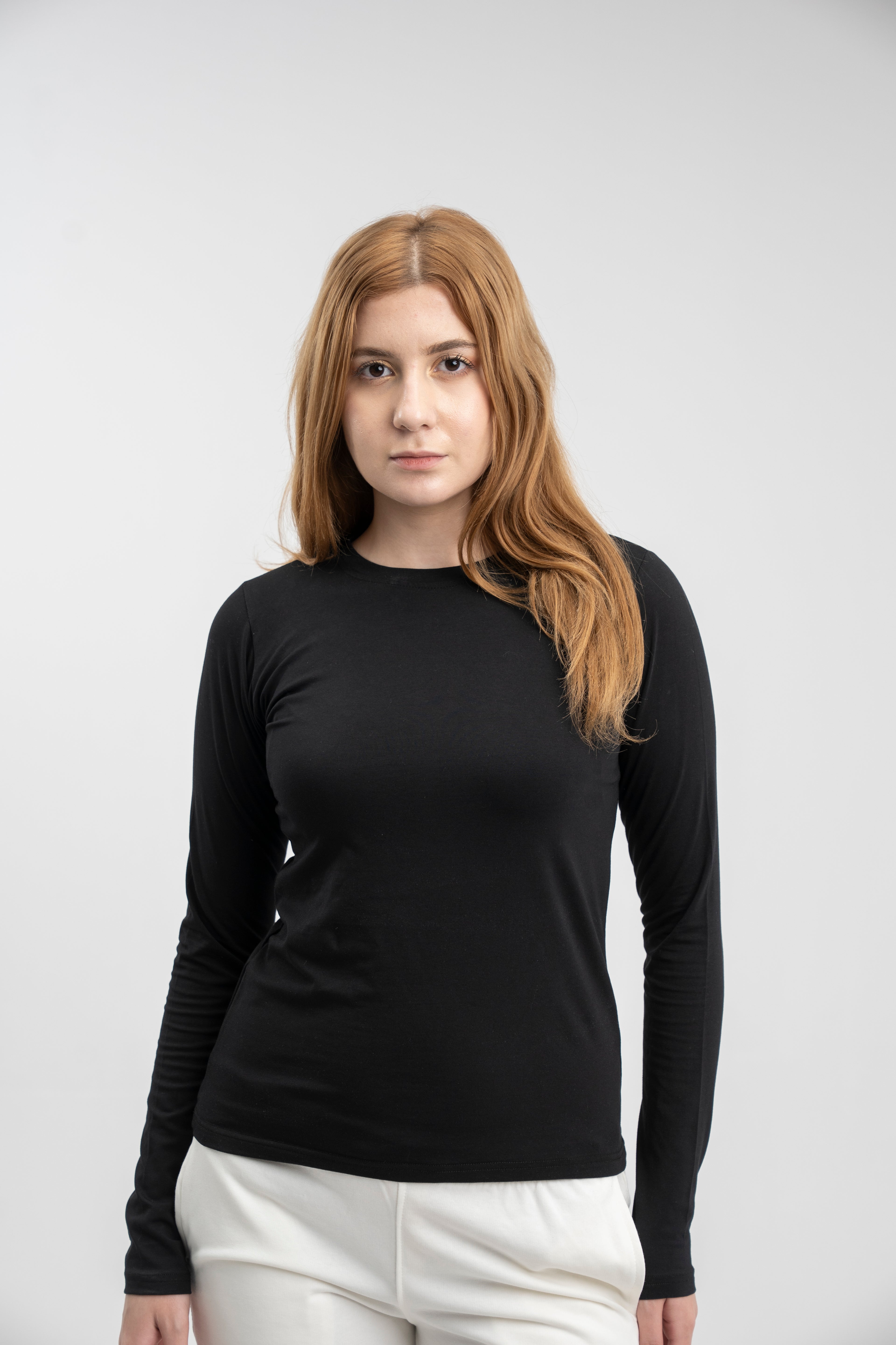 long-sleeve Basic top