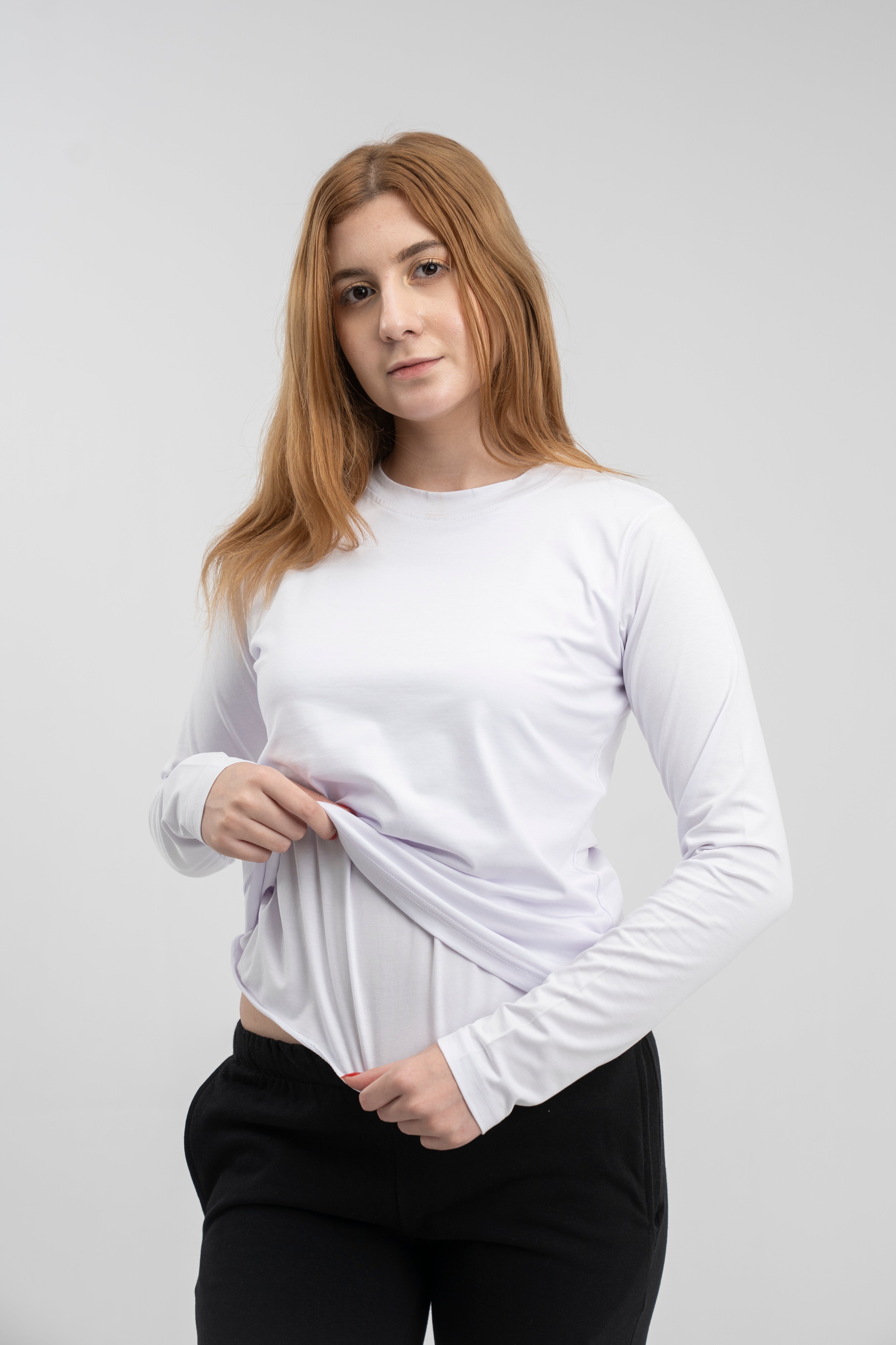 long-sleeve Basic top