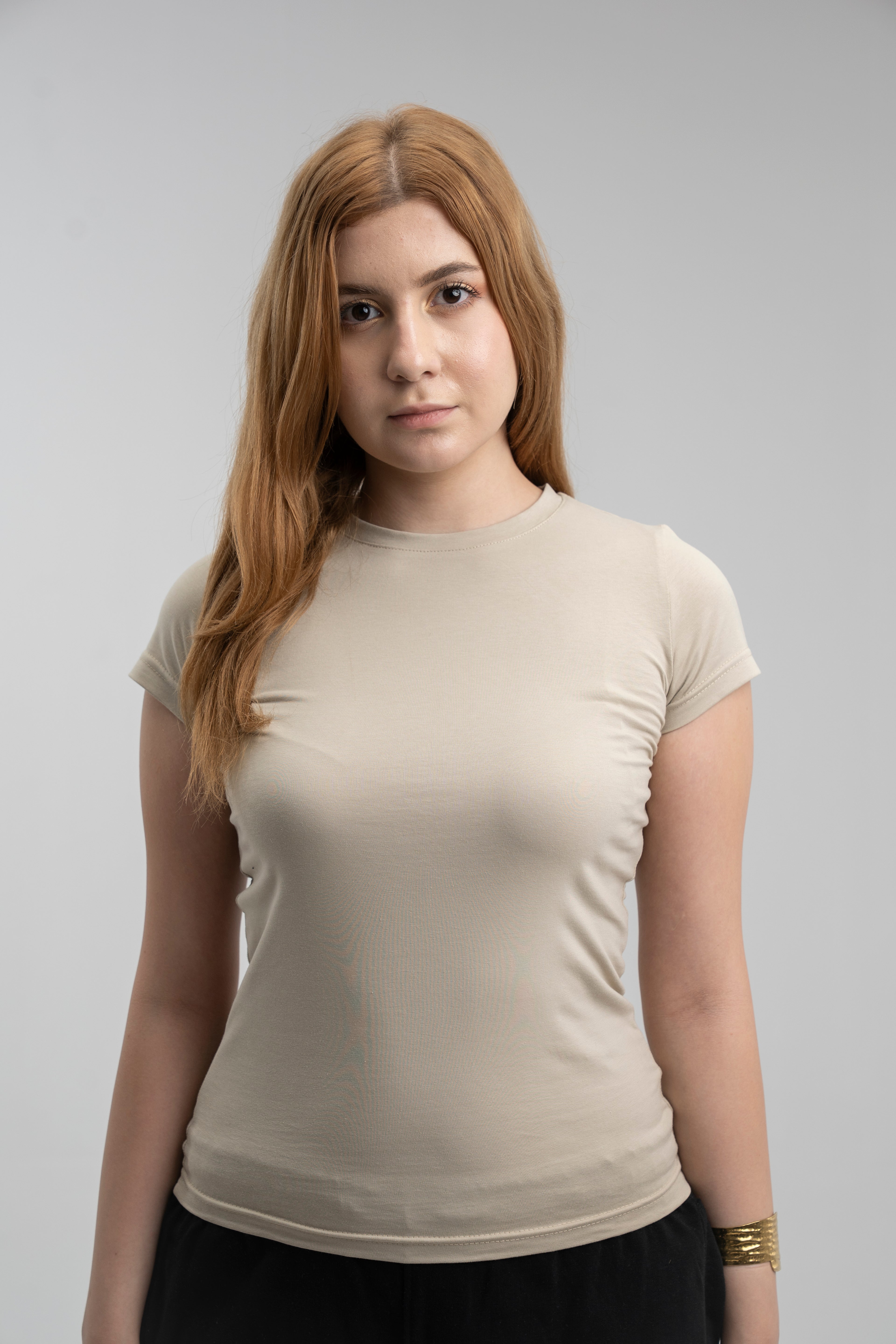 Short-sleeve Basic top