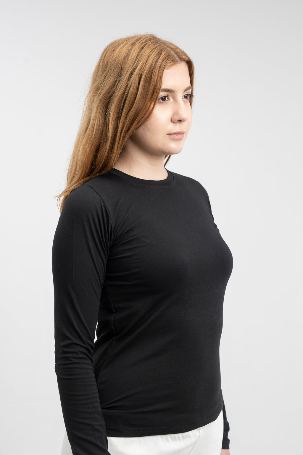 long-sleeve Basic top