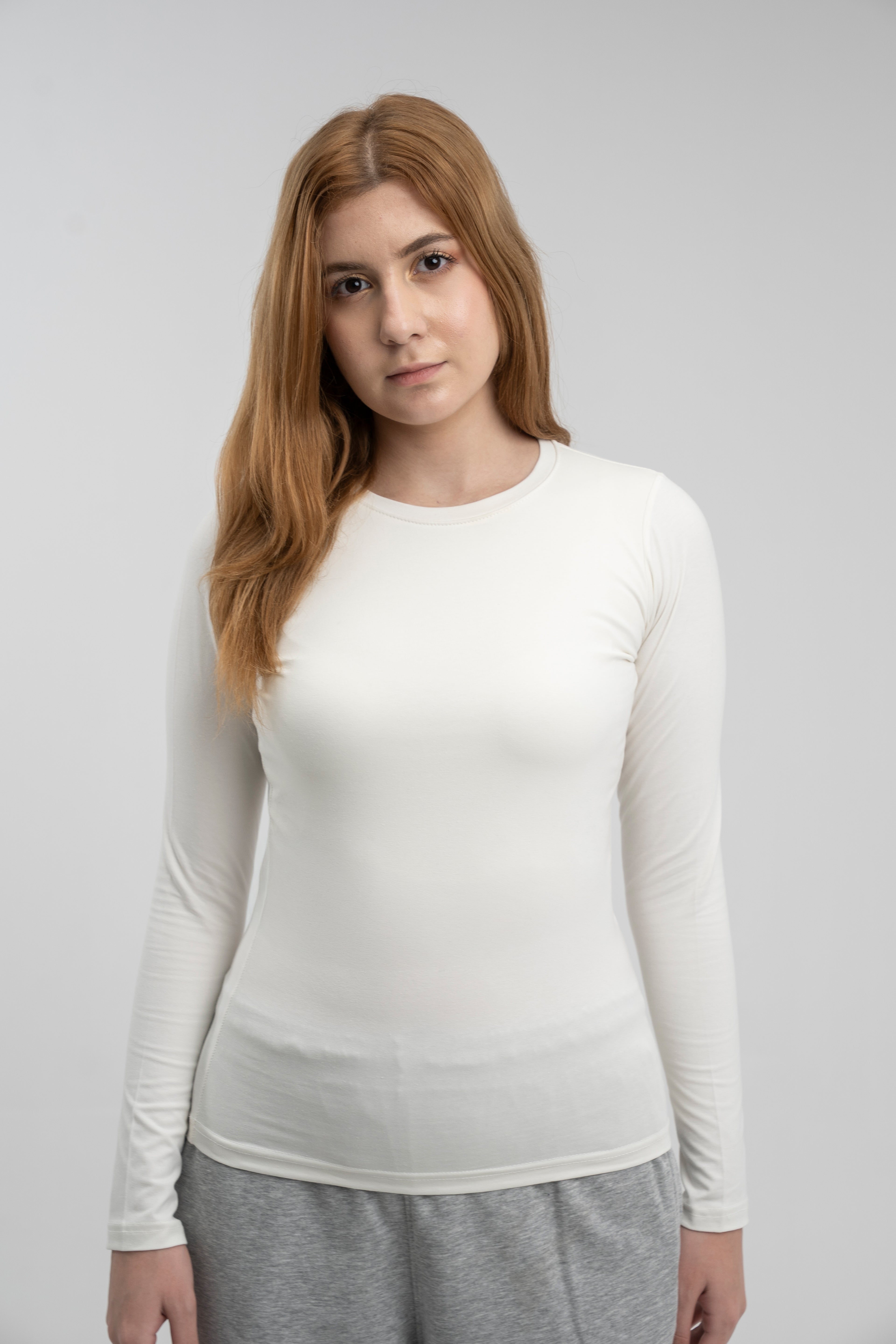 long-sleeve Basic top